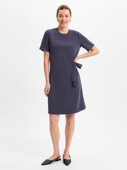 Artikelbild Damen Jerseykleid von Franco Callegari Collection in marine uni
