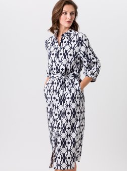Artikelbild Damen Jerseykleid von TUZZI in weiß gemustert