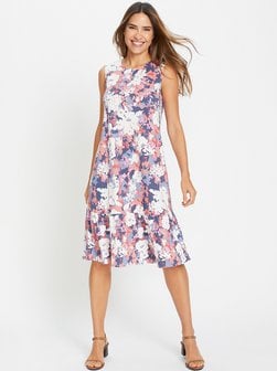 Artikelbild Damen Jerseykleid von Olsen in rosa gemustert