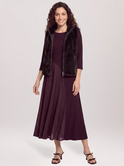 Damen Jerseykleid