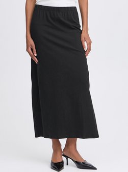 Artikelbild Damen Jerseyrock - BYPANDINNA von B.Young in schwarz uni