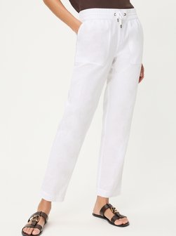 Damen Jogginghose mit Leinen-Anteil - Lisa Straight