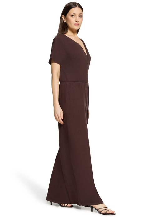 Damen Jumpsuit mit Leinen