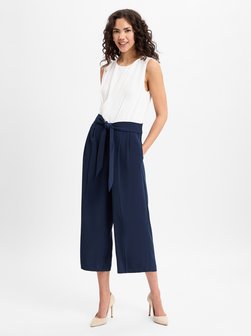 Artikelbild Damen Jumpsuit von Betty & Co in marine weiß uni