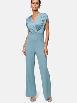 Artikelbild Damen Jumpsuit von zero in hellblau blau uni
