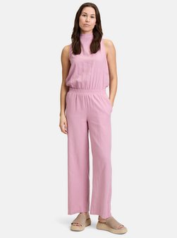Artikelbild Damen Jumpsuit von Cartoon in rosa uni