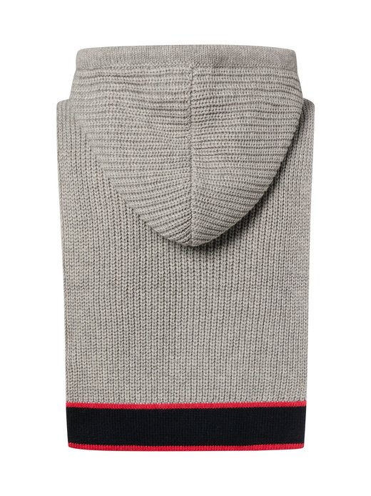 Damen Kapuzen-Strickweste mit Schurwolle - Krota