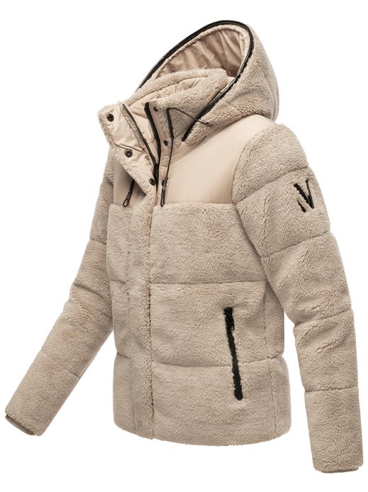 Damen Kapuzenplüschjacke - Kaguraa 16