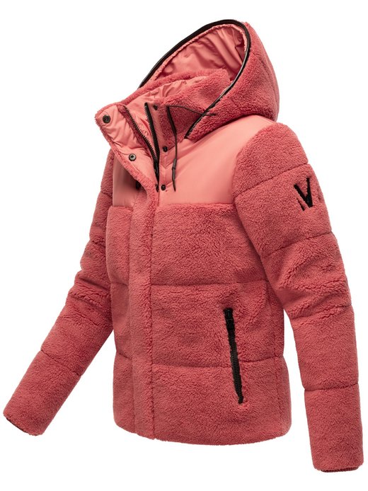 Damen Kapuzenplüschjacke - Kaguraa 16