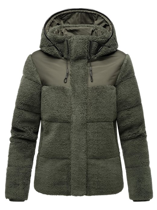 Damen Kapuzenplüschjacke - Kaguraa 16