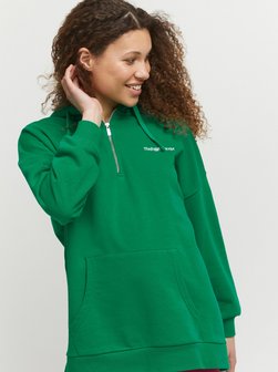 Artikelbild Damen Kapuzenpullover - JCSAFINE von TheJoggConcept. in grün uni