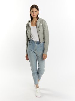 Damen Kapuzenpullover mit Reißverschluss