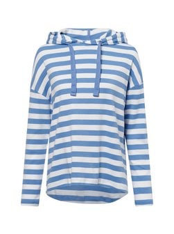 Artikelbild Damen Kapuzenpullover von Marie Lund in blau weiß gestreift