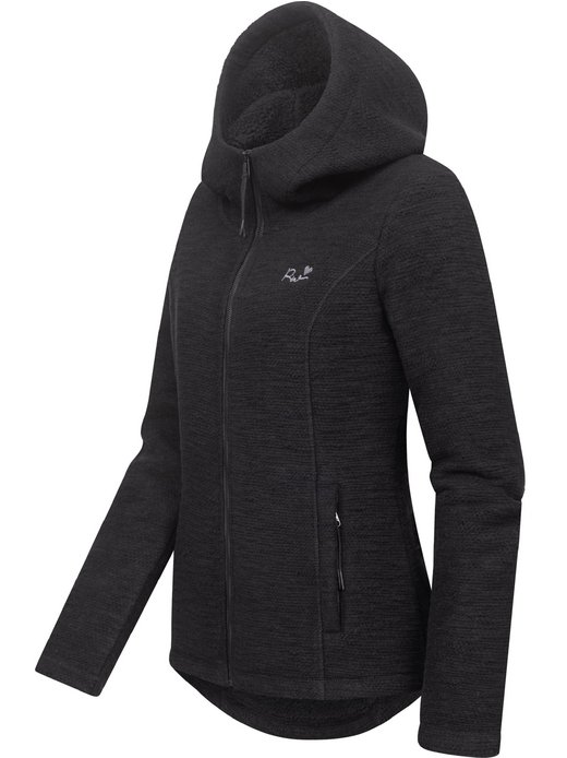 Damen Kapuzenstrickjacke - Lyshka Melange