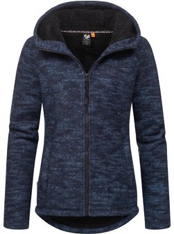Damen Kapuzenstrickjacke - Lyshka Melange
