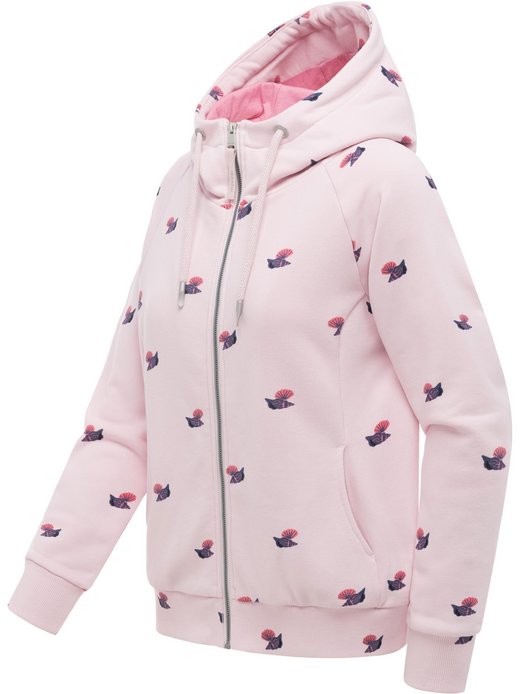 Damen Kapuzensweatjacke - Fllawia Shells