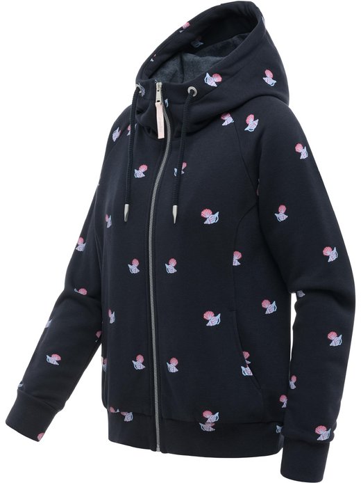 Damen Kapuzensweatjacke - Fllawia Shells
