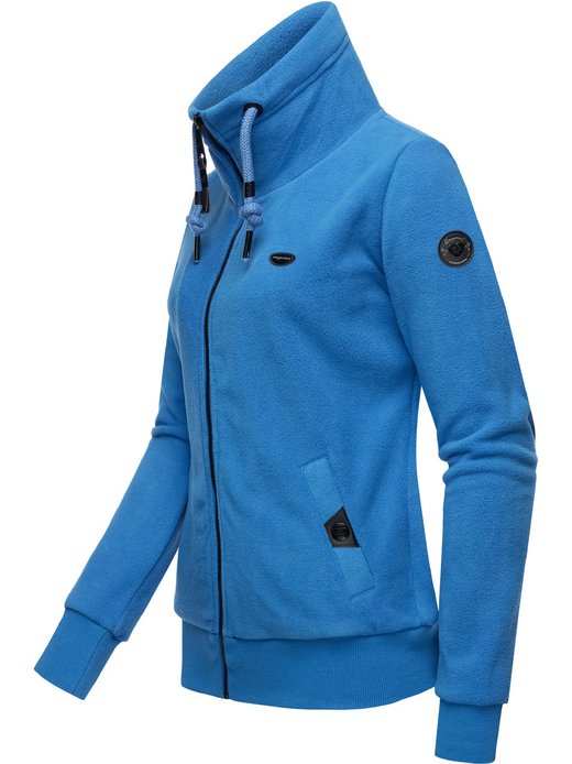 Damen Kapuzensweatjacke - Rylie Fleece Zip Solid