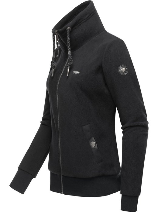 Damen Kapuzensweatjacke - Rylie Fleece Zip Solid