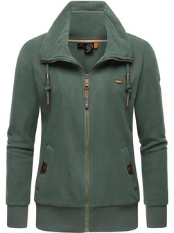 Damen Kapuzensweatjacke - Rylie Fleece Zip Solid
