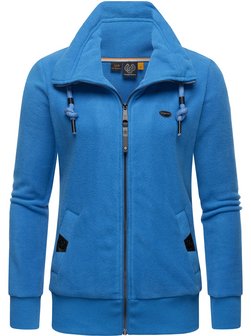 Damen Kapuzensweatjacke - Rylie Fleece Zip Solid
