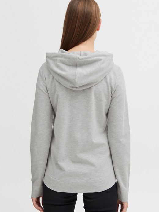Damen Kapuzensweatjacke