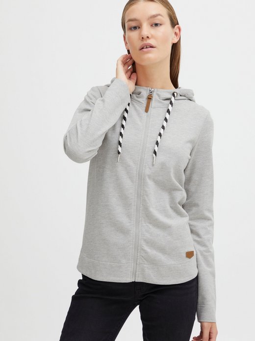 Damen Kapuzensweatjacke