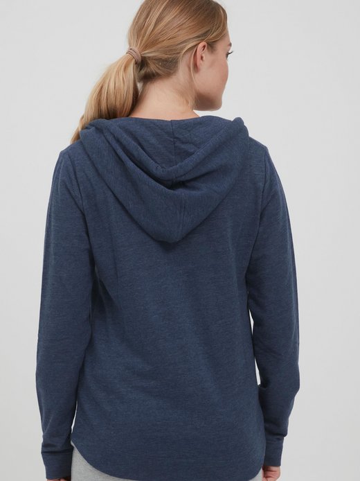 Damen Kapuzensweatjacke