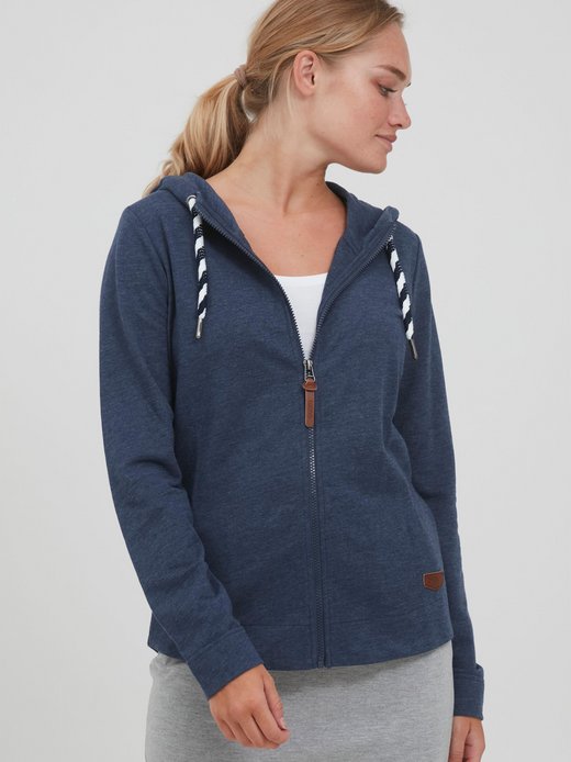 Damen Kapuzensweatjacke