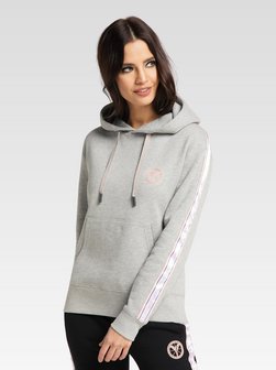 Artikelbild Damen Kapuzensweatshirt  -  Catania von Carlo Colucci in grau uni