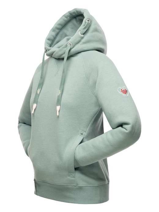 Damen Kapuzensweatshirt - Liebesmäuschen