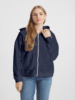 Damen Kapuzensweatshirtjacke