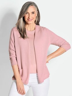 Damen Kaschmirstrickjacke