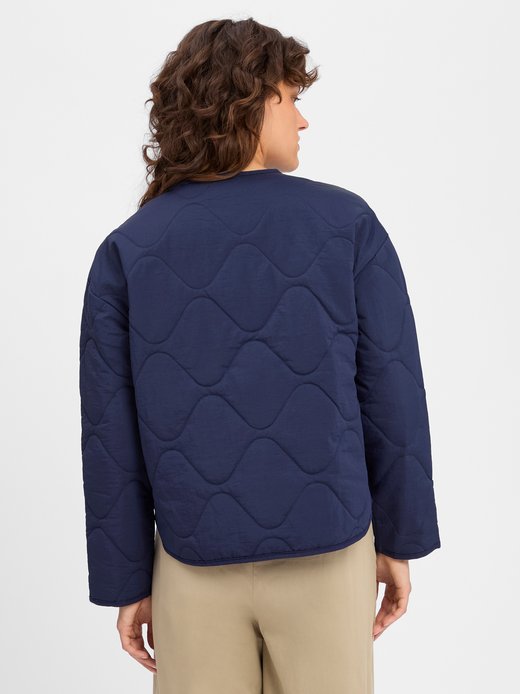 Damen Kasten-Steppjacke
