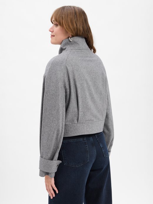 Damen Kastenjacke mit Woll-Anteil - Jardia