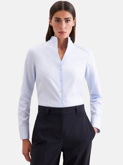 Damen Kelchkragenbluse - Regular Fit