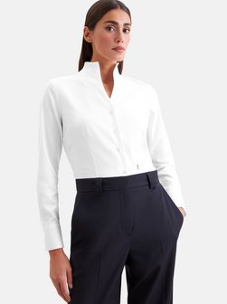 Damen Kelchkragenbluse - Regular Fit