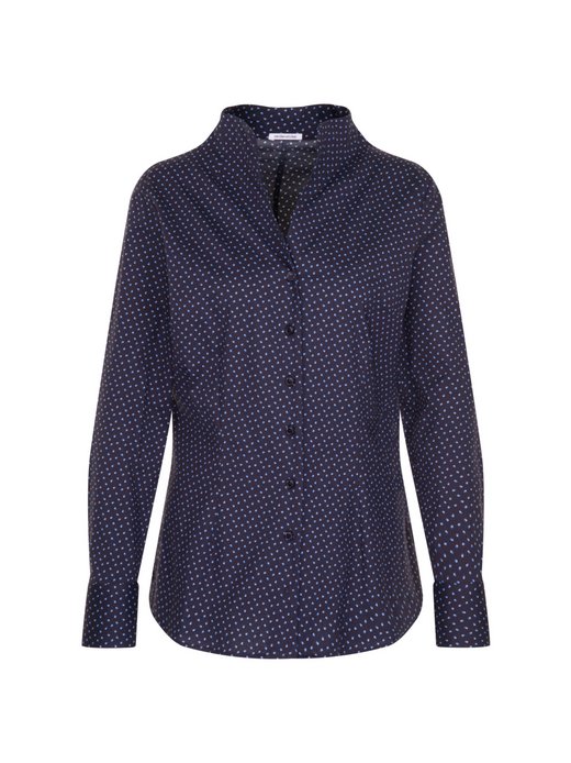 Damen Kelchkragenbluse - Slim Fit Fit
