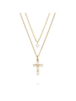 Damen Kette -  Cross