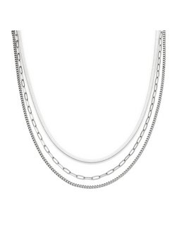 Damen Kette  -  Fine Layers