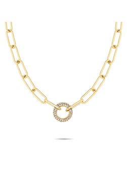 Damen Kette  -  Glitter Donuts