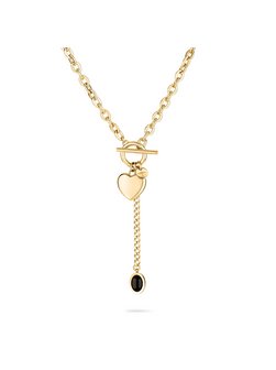 Damen Kette  -  Heart x Cabochon