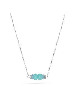 Damen Kette  -  Natural Stones