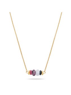 Damen Kette  -  Natural Stones