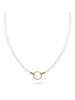 Damen Kette  -  Pearl Charms