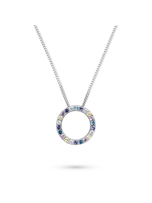 Damen Kette  -  Rainbow Circle