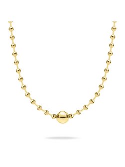 Damen Kette  -  Steel Ball