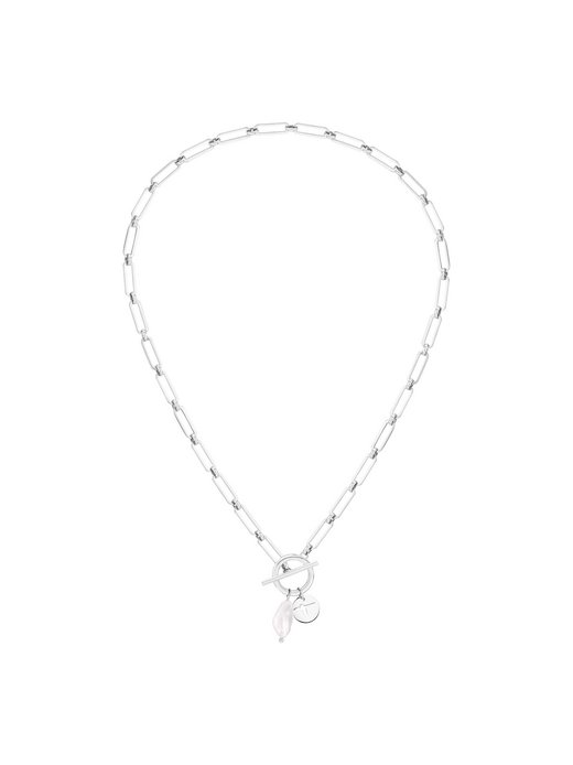 Damen Kette  -  The T-Bar Pearl