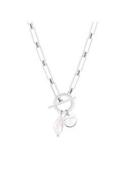 Damen Kette  -  The T-Bar Pearl