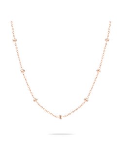 Damen Kette  -  Tiny Tubes